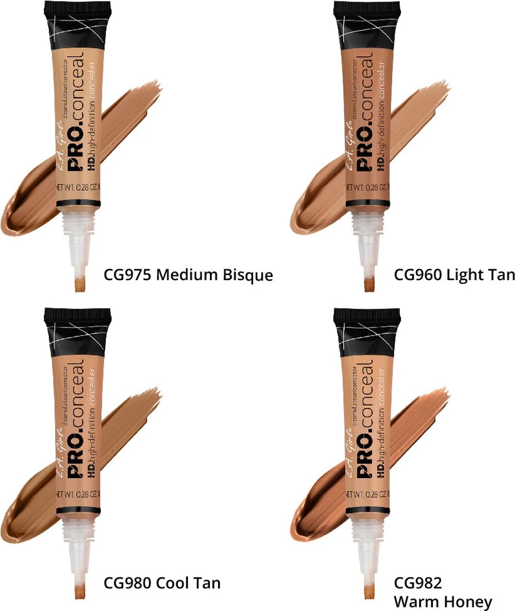 LA Girl - HD PRO Concealer - Toffee 7 LA Girl - HD PRO Concealer - Toffee - Afbeelding 7