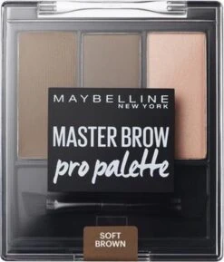 Maybelline Master Brow Design Kit - 3 Soft Brown - Bruin - Wenkbrauw Set -GlowBelle Verkoopwinkel 1027x1200 3