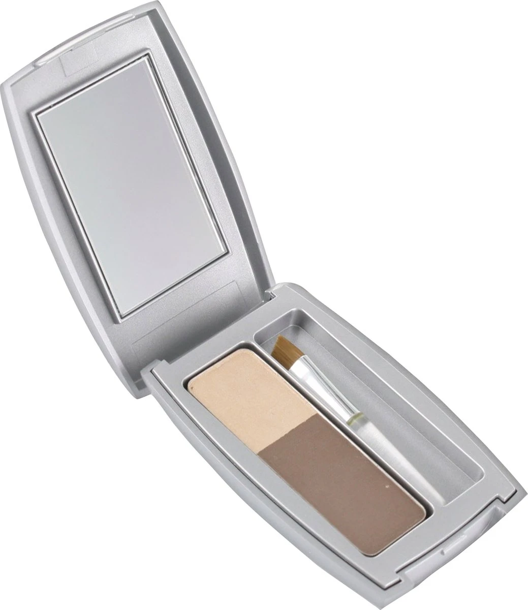 Herome Eye Care Wenkbrauw Poeder Taupe - Compact Brow Powder - Waterproof Verrijkt Met Panthenol - Volumineuze Wenkbrauwen 1 Herome Eye Care Wenkbrauw Poeder Taupe - Compact Brow Powder - Waterproof Verrijkt Met Panthenol - Volumineuze Wenkbrauwen