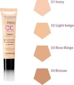 Bourjois 123 Perfect CC Cream - 031 Ivoire -GlowBelle Verkoopwinkel 1045x1200 2
