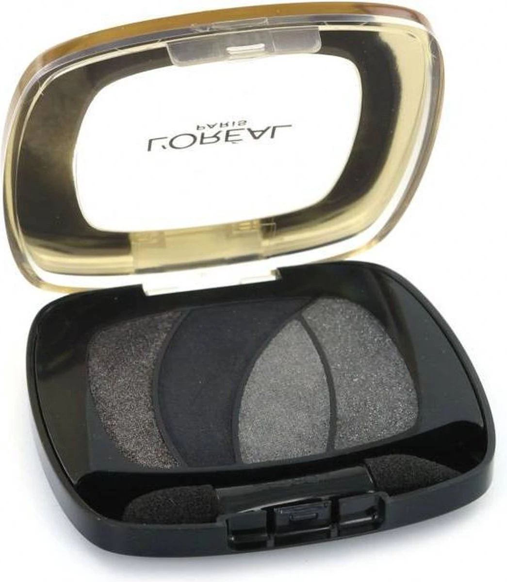 L'Oréal Color Riche Quad Oogschaduw - S13 Magnetic Black 1 L'Oréal Color Riche Quad Oogschaduw - S13 Magnetic Black