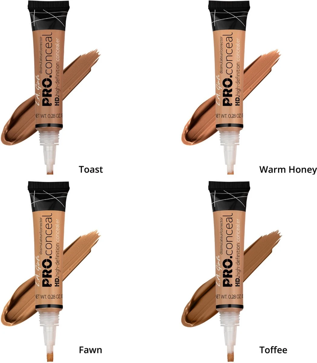 LA Girl - HD PRO Concealer - Toffee 1 LA Girl - HD PRO Concealer - Toffee