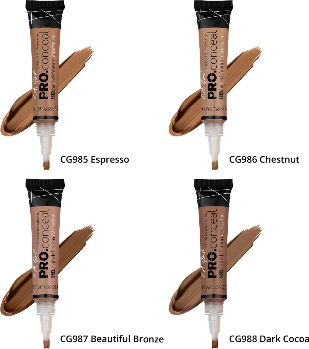 LA Girl - HD PRO Concealer - Toffee 10 LA Girl - HD PRO Concealer - Toffee - Afbeelding 10