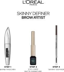 L’Oréal Paris Brow Artist Skinny Definer Wenkbrauwpotlood - 101 Blonde - Ultradun 15 L’Oréal Paris Brow Artist Skinny Definer Wenkbrauwpotlood - 101 Blonde - Ultradun -GlowBelle Verkoopwinkel 1064x1200 4