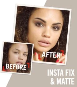 Rimmel London Insta Fix & Matte Make-uppoeder - 01 Clear 24 Rimmel London Insta Fix & Matte Make-uppoeder - 01 Clear -GlowBelle Verkoopwinkel 1070x1200