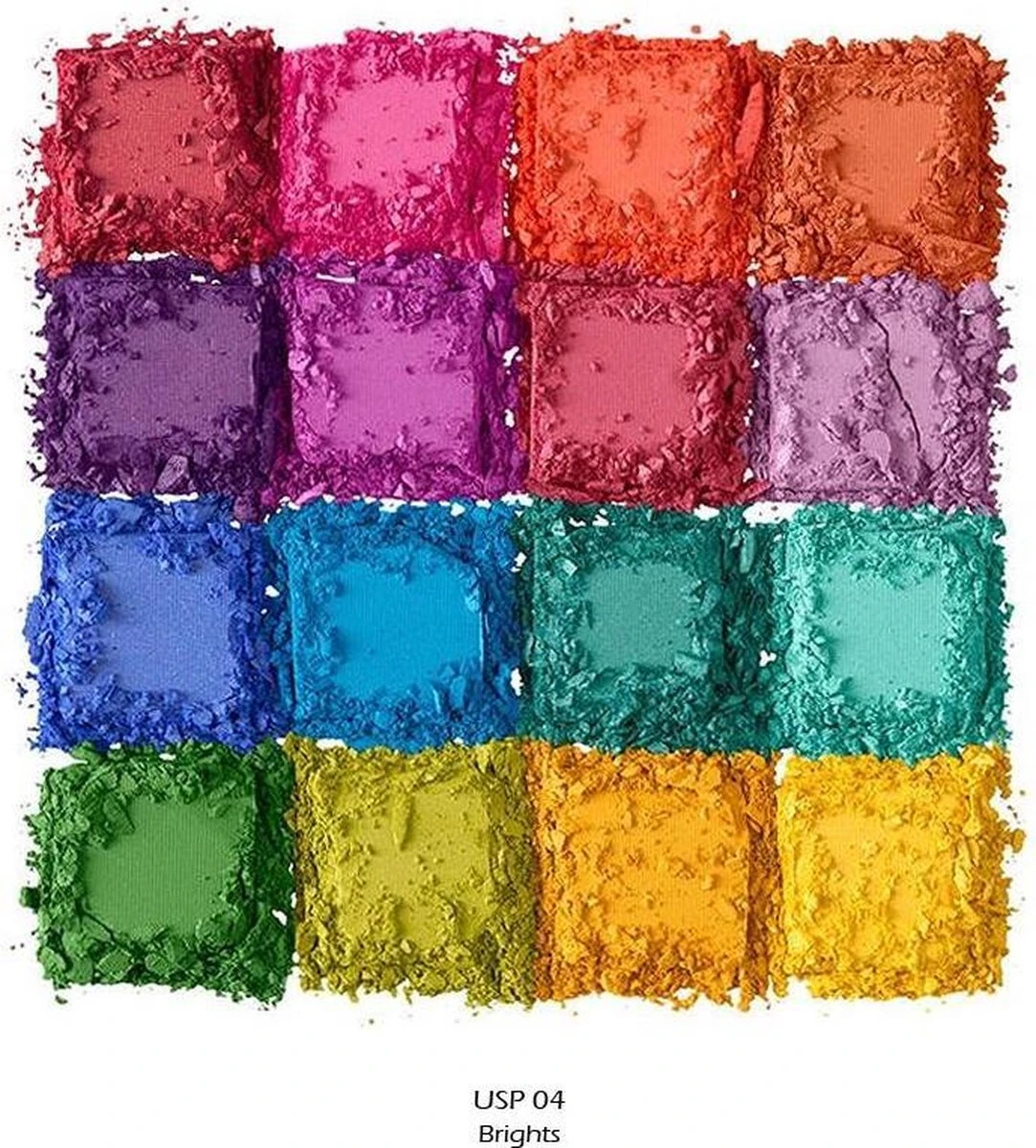 NYX Professional Makeup Ultimate Shadow Palette - Brights USP04 - Oogschaduw Palet 8 NYX Professional Makeup Ultimate Shadow Palette - Brights USP04 - Oogschaduw Palet - Afbeelding 8