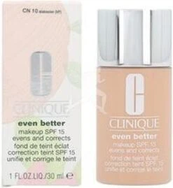 Clinique Even Better Foundation - CN 10 Alabaster - Met SPF 15 30 Clinique Even Better Foundation - CN 10 Alabaster - Met SPF 15 -GlowBelle Verkoopwinkel 1101x1200