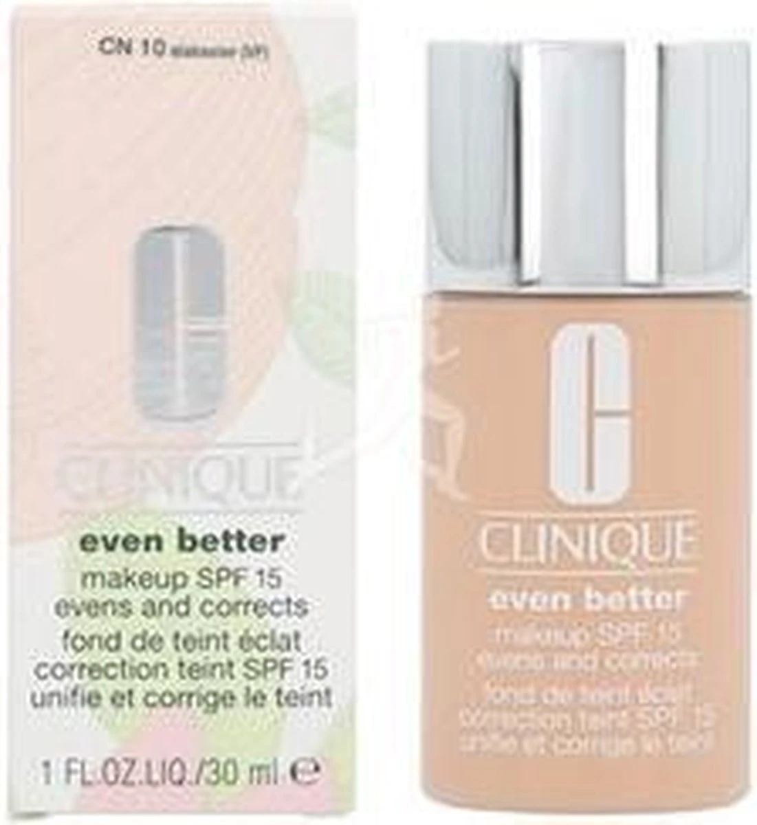 Clinique Even Better Foundation - CN 10 Alabaster - Met SPF 15 15 Clinique Even Better Foundation - CN 10 Alabaster - Met SPF 15 - Afbeelding 15