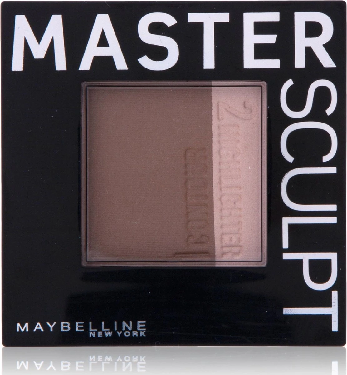 Maybelline Master Sculpt - Medium/Dark - Contouring Poeder 2 Maybelline Master Sculpt - Medium/Dark - Contouring Poeder - Afbeelding 2
