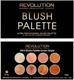 MAKEUP REVOLUTION Ultra Blush Palette Golden Sugar, 13 G 7 MAKEUP REVOLUTION Ultra Blush Palette Golden Sugar, 13 G -GlowBelle Verkoopwinkel 1114x1200 1