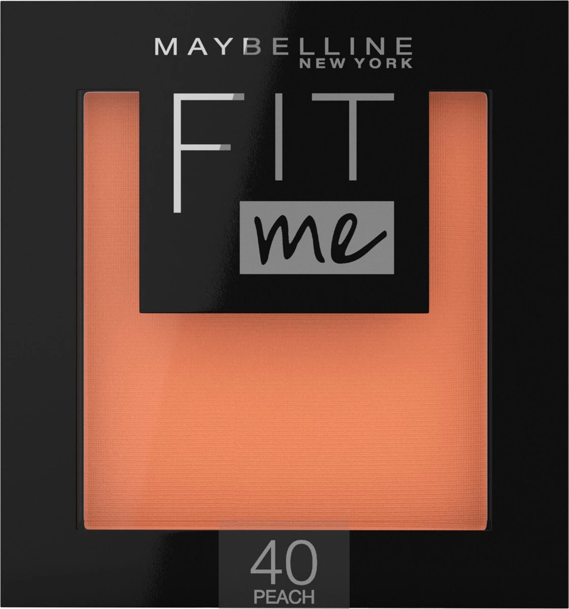 Maybelline Fit Me Blush - 40 Peach - Oranje - Natuurlijk Ogende Rouge 9 Maybelline Fit Me Blush - 40 Peach - Oranje - Natuurlijk Ogende Rouge - Afbeelding 9