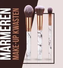 Luxe Make Up Kwasten Set - Make Up Brush - Oogschaduw – Beauty - Foundation Kwast - Poederkwast - Brush - Make Up - Cosmetica - Kwasten Set – Make Up Etui - Make Up Penselen Set – Make Up Set -GlowBelle Verkoopwinkel 1120x1200 8