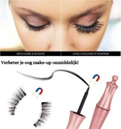 Nepwimpers - Nep Wimpers - Valse Wimpers - Lashes - False Lashes - Magnetische Wimpers - Magnetische Eyeliner - Miami -GlowBelle Verkoopwinkel 1121x1200 4
