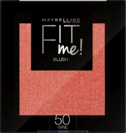 Maybelline Fit Me Blush - 50 Wine - Natuurlijk Ogende Rouge - 4.5 Gr -GlowBelle Verkoopwinkel 1133x1200