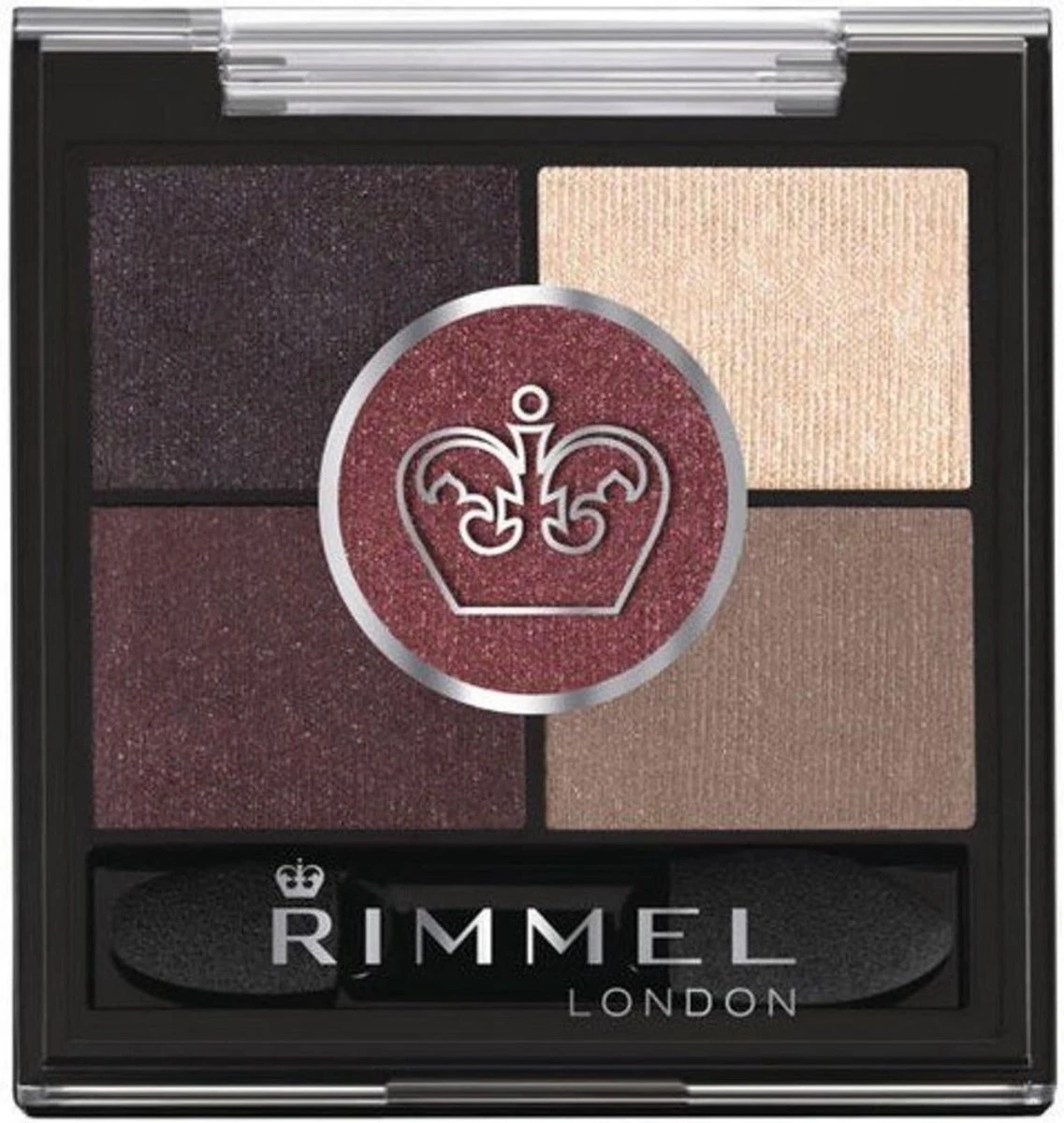 Rimmel London Glam'Eyes HD Pentad - 022 Brixton Brown - Oogschaduw 1 Rimmel London Glam'Eyes HD Pentad - 022 Brixton Brown - Oogschaduw