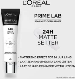 L'Oréal Paris - Prime Lab - Mat Setter - Primer - Matte Primer - 30 Ml -GlowBelle Verkoopwinkel 1149x1200 1