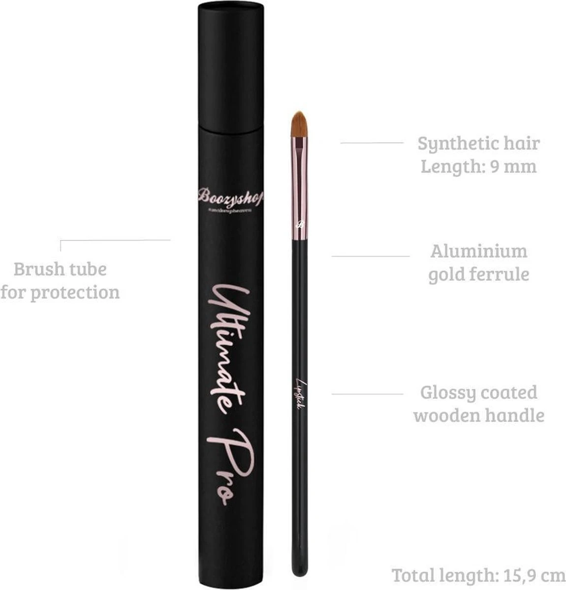Boozyshop Ultimate Pro UP41 Lipstick Brush 2 Boozyshop Ultimate Pro UP41 Lipstick Brush - Afbeelding 2