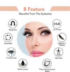 Nepwimpers - Nep Wimpers - Valse Wimpers - Lashes - False Lashes - Magnetische Wimpers - Magnetische Eyeliner - Miami -GlowBelle Verkoopwinkel 1164x1200 2