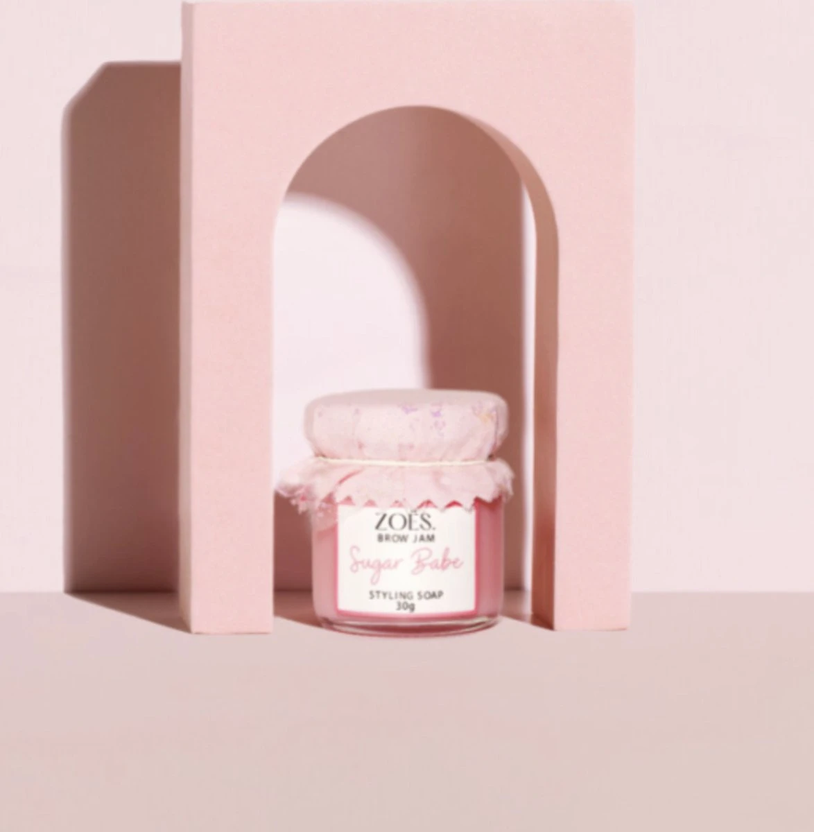 Zoes Cosmetics - Browjam - Browsoap Wenkbrauwgel Sugar Babe 1 Zoes Cosmetics - Browjam - Browsoap Wenkbrauwgel Sugar Babe