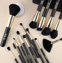 Nolad® - Make Up Kwasten Set - Professionele 15-delige Set - 100% VEGAN -GlowBelle Verkoopwinkel 1183x1200 9