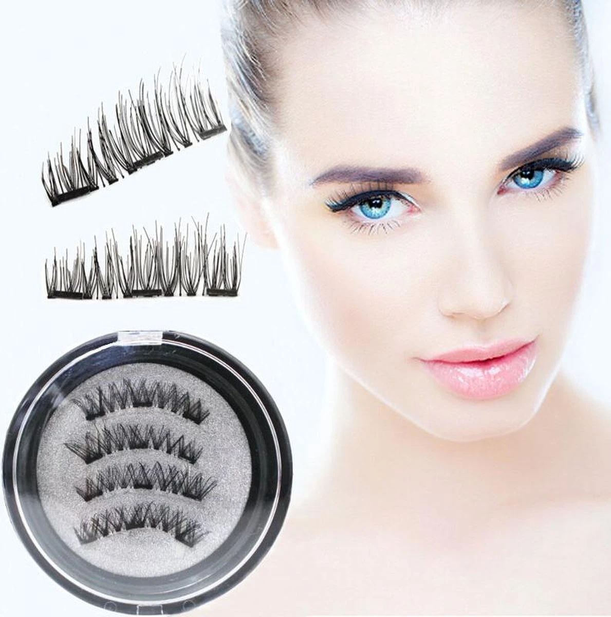 Magnetische Wimpers - Magnetische Nepwimpers Zonder Lijm - Fake Lashes - Perfect Resultaat 1 Magnetische Wimpers - Magnetische Nepwimpers Zonder Lijm - Fake Lashes - Perfect Resultaat