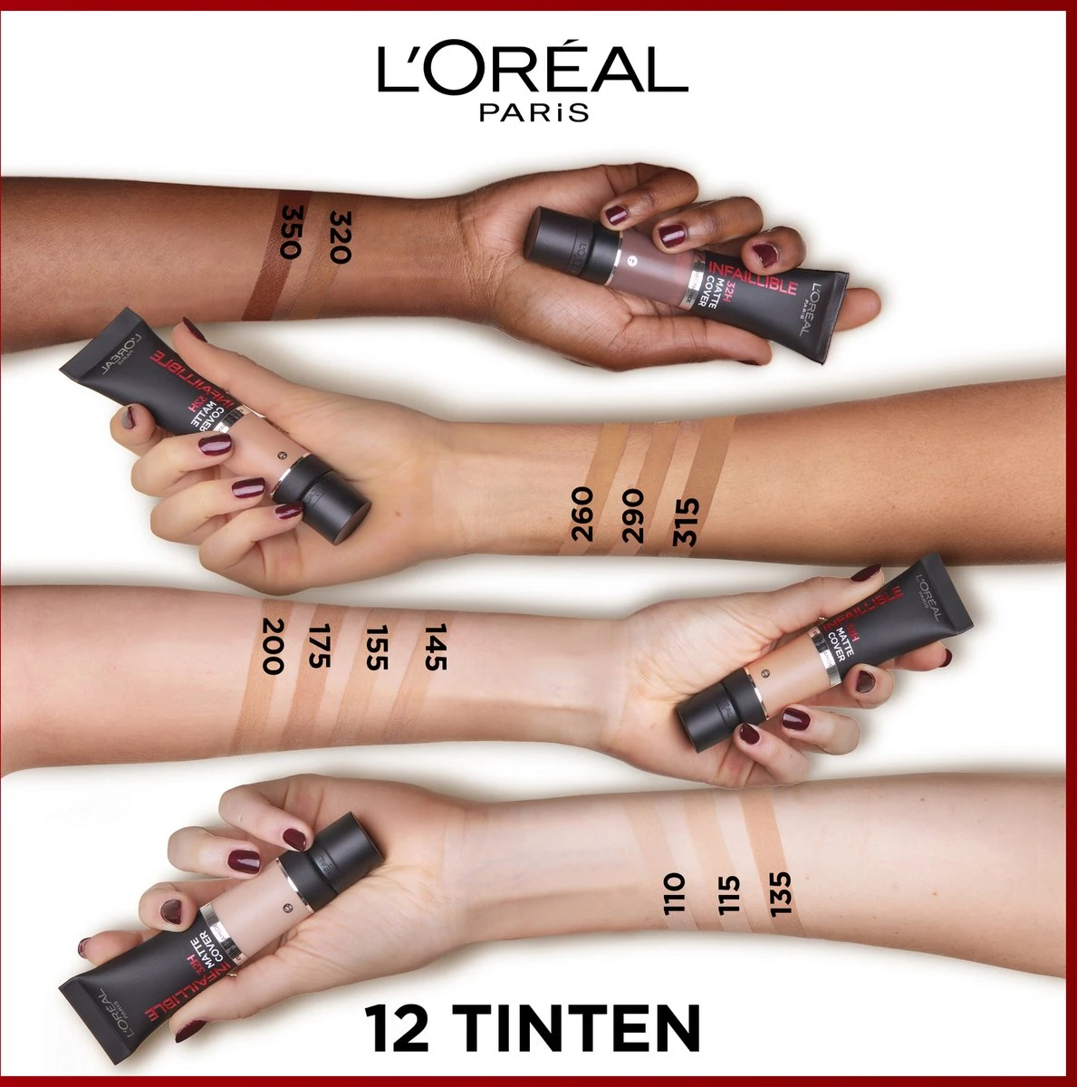 L’Oréal Paris Infaillible 32H Matte Cover Foundation - 115 - Foundation Met Een Volledige Dekking En Een Matte Finish - 30 Ml 5 L’Oréal Paris Infaillible 32H Matte Cover Foundation - 115 - Foundation Met Een Volledige Dekking En Een Matte Finish - 30 Ml - Afbeelding 5