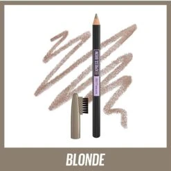 Maybelline New York - Express Brow Shaping Pencil - 02 Blonde - Blond Wenkbrauwpotlood En Borstel -GlowBelle Verkoopwinkel 1195x1200 22