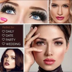 Nepwimers Zonder Lijm | Magnetische Wimpers | Eyeliners | Diamond Wimpers | Pincet | Wimperset | Model Diamond | Fake Lashes | M5 Lashes Diamond Set | Herbruikbare Wimpers | 3D Wimpers | Kit | Waterbestendig | Natuurlijke Wimpers | Waterproof -GlowBelle Verkoopwinkel 1196x1200 17