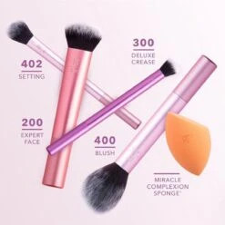 Real Techniques Everyday Essentials Kwastenset - Kwastenset - Blush, Foundation, Shadow, Highlighter En Concealer Kwastenset -GlowBelle Verkoopwinkel 1196x1200 26