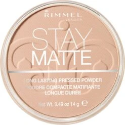 Rimmel London Stay Matte Pressed Powder - 005 Silky Beige -GlowBelle Verkoopwinkel 1198x1200 5
