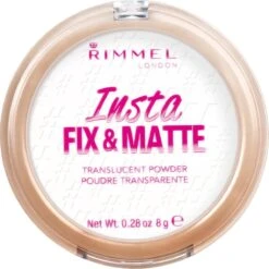 Rimmel London Insta Fix & Matte Make-uppoeder - 01 Clear 31 Rimmel London Insta Fix & Matte Make-uppoeder - 01 Clear -GlowBelle Verkoopwinkel 1198x1200 8