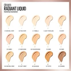 Maybelline Dream Radiant Liquid - 054 Toffee - Foundation Geschikt Voor De Droge Huid Met Hyaluronzuur - 30 Ml -GlowBelle Verkoopwinkel 1199x1200 2