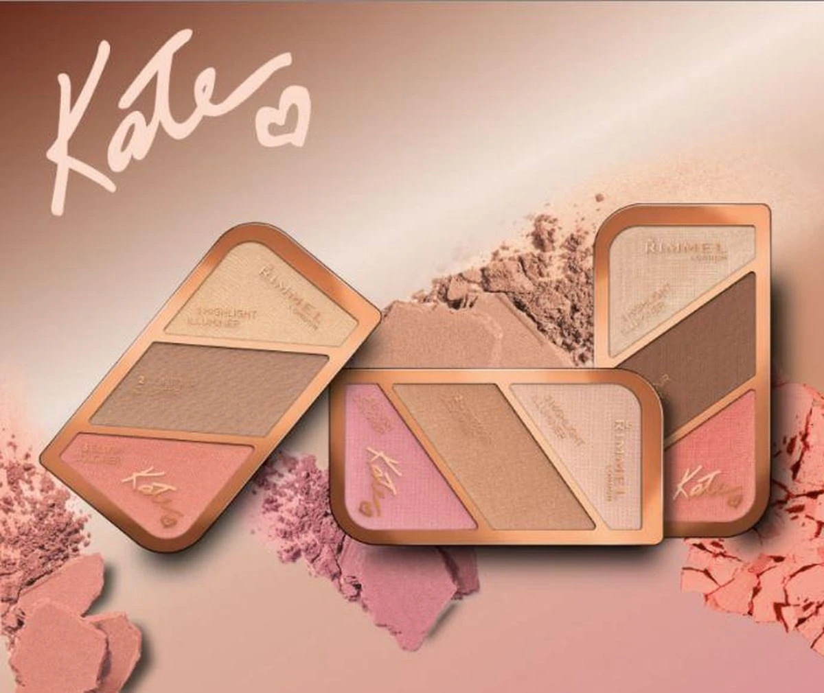 Rimmel London Kate Sculpting Palette - Golden Sands 6 Rimmel London Kate Sculpting Palette - Golden Sands - Afbeelding 6