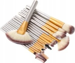 Professionele 18-Delige Make-Up Kwastenset - Cosmetica Visagie Makeup Kwasten Set - Mascara/Oogschaduw/Concealer/Foundation/Blush/Eyeliner/Highlighter/Poederkwast Beauty Brush - Countourkwast Make Up Brushes Borstels Penselen - Met Luxe Opberg Etui -GlowBelle Verkoopwinkel 1200x1014 1