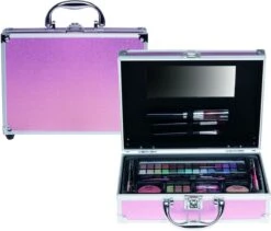 Make Up Koffer Glanzend Roze -GlowBelle Verkoopwinkel 1200x1026 7
