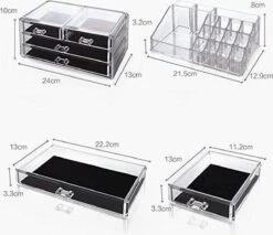 Merkloos Make-up Organizer - Tweedelig - Cosmetica Opbergdoos 9 Merkloos Make-up Organizer - Tweedelig - Cosmetica Opbergdoos -GlowBelle Verkoopwinkel 1200x1036 3