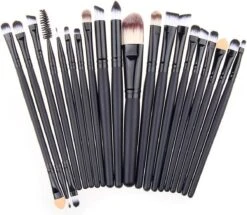 Merkloos Make-up Kwastenset - Brushes - 20 Stuks