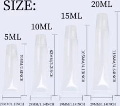 Merkloos Lege Lipgloss Tube 15ml 10 Stuks DIY Gloss Buizen Lege Flesjes -GlowBelle Verkoopwinkel 1200x1053