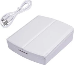 Merkloos Make-up Organizer Met Spiegel En LED Van METU-Online - Make Up Opberger - Make Up Spiegel Met Led Lamp - Makeup Opbergdoos - Make-up Spiegel Wit - Make Up Spiegel Met Verlichting En Usb - Make Up Koffer - Make Up Tafel - Make Up Organizer -GlowBelle Verkoopwinkel 1200x1058 3