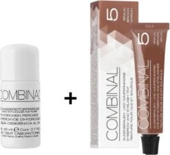 Combinal Wenkbrauw En Wimperverf - Bruin + Combinal Waterstofperoxide 5% - Wimpers - Wenkbrauwen - Wenkbrauwverf - Combideal -GlowBelle Verkoopwinkel 1200x1093 1