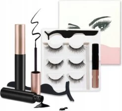 Magnetische Wimpers - Eyeliner & Pincet - Wimper Extension - 3 Paar Nepwimpers - Lashes Set - Rheme -GlowBelle Verkoopwinkel 1200x1093 2