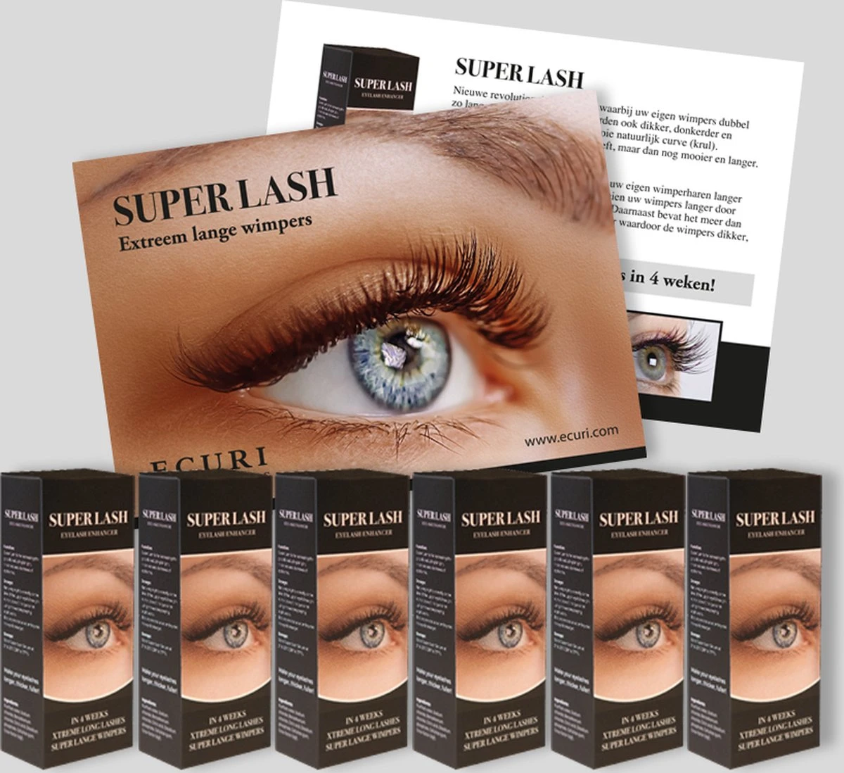 Merkloos Superlash WimperSerum Van Ecuri - Super Lash Wimper Groeimiddel - Wimper Groei Serum 3 Merkloos Superlash WimperSerum Van Ecuri - Super Lash Wimper Groeimiddel - Wimper Groei Serum - Afbeelding 3