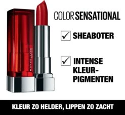Maybelline Color Sensational Cream Lippenstift - 200 Rose Embrace - Roze 15 Maybelline Color Sensational Cream Lippenstift - 200 Rose Embrace - Roze -GlowBelle Verkoopwinkel 1200x1112 2