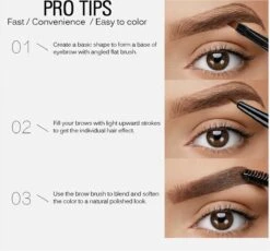 Sace Lady Tattoo Brow Peel-Off Gel - Brow Gel - Wenkbrauw Gel Mascara – Dark Brown #02 – Assortiment ‘Het Gemak’ -GlowBelle Verkoopwinkel 1200x1117 3