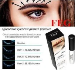 FEG Eyebrow Enhancer Serum 3 Ml - Wenkbrauwen Groeiserum - Stimuleer Natuurlijke Groei Wenkbrauwen - Vollere Wenkbrauwen - Beautiful Eyebrows - Voor Slapen Aanbrengen - Snel Resultaat -GlowBelle Verkoopwinkel 1200x1120 1