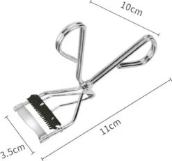 INTER-ESQUE® Wimperkruller - Eyelash Curler + 3x Gratis Extra Siliconen Pad & 3x Extra Kam - Zilver -GlowBelle Verkoopwinkel 1200x1123 4