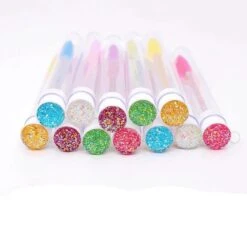 Wimperborstel In Buis - 8 Stuks - 2 In 1 Wimper-mascara Borstel In Herbruikbare Transparante Buis - Houder Voor Wimper Of Mascara Borstel - Lash Brush In Tube -GlowBelle Verkoopwinkel 1200x1124 4