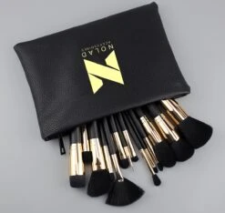 Nolad® - Make Up Kwasten Set - Professionele 15-delige Set - 100% VEGAN -GlowBelle Verkoopwinkel 1200x1138 7