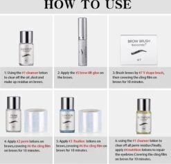 Brow Lift-Lamination – Nieuwe Behandeling Voor Mooier, Voller En Sprekende Wenkbrauwen. Krachtige Maar Natuurlijke Uitstraling. Meerdere Behandelingen. -GlowBelle Verkoopwinkel 1200x1149 3