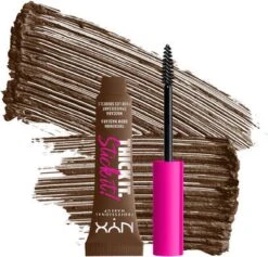 NYX Professional Makeup - Tick It. Stick It! Brow Mascara - #06-brunette 1 U -GlowBelle Verkoopwinkel 1200x1152 7